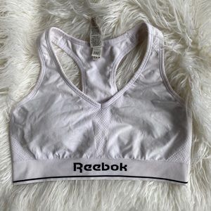 Reebok White Racerback Sportsbra